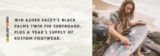 Kustom Competition: Win Asher Pacey’s Black Palms Twin Fin Surfboard, plus a year’s supply of Kustom Footwear