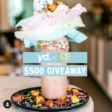 Win a $300 yd. gift card + a $300 XS Espresso gift card